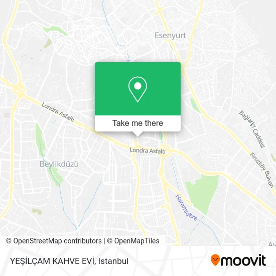 YEŞİLÇAM KAHVE EVİ map