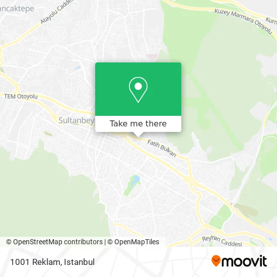1001 Reklam map