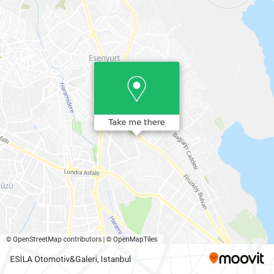 ESİLA Otomotiv&Galeri map