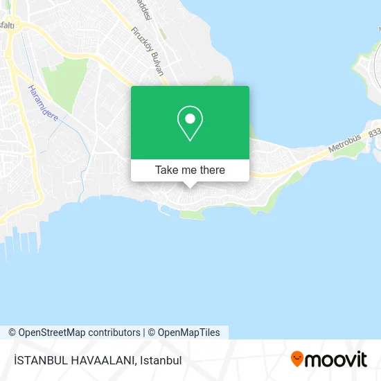 İSTANBUL HAVAALANI map