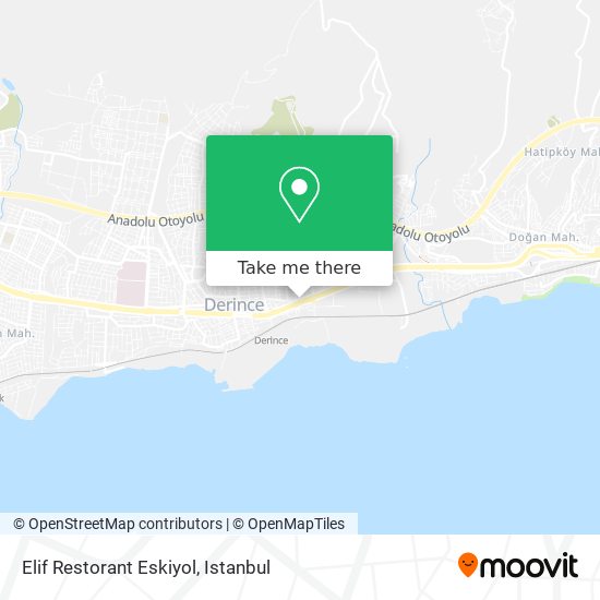 Elif Restorant Eskiyol map