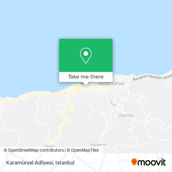 Karamürsel Adliyesi map