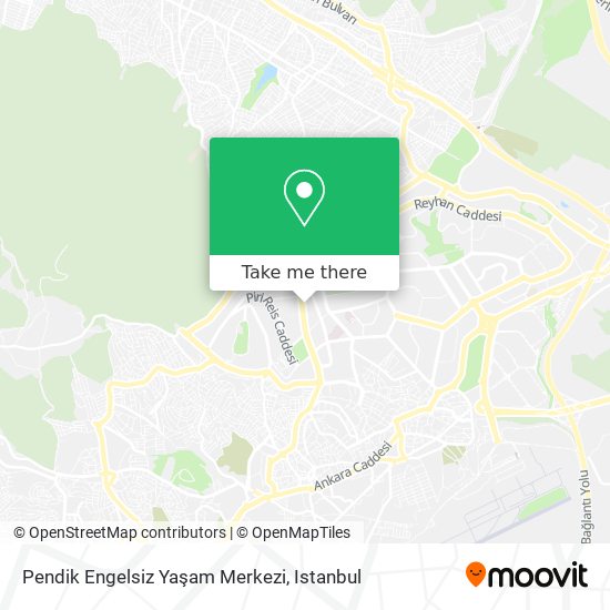 Pendik Engelsiz Yaşam Merkezi map