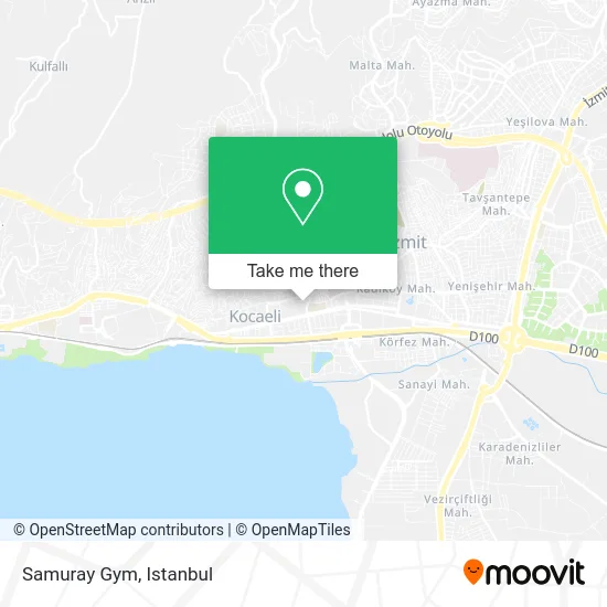 Samuray Gym map