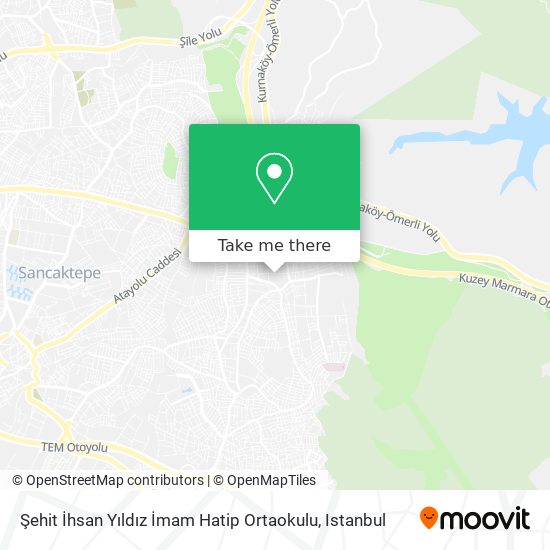 Şehit İhsan Yıldız İmam Hatip Ortaokulu map