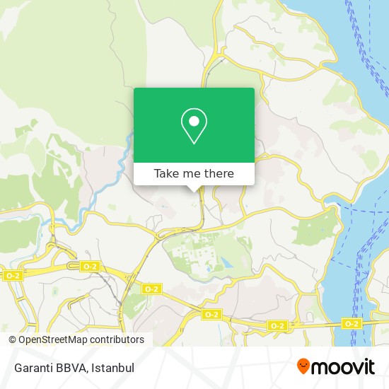 Garanti BBVA map