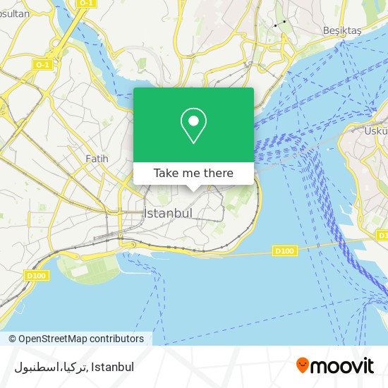 تركيا،اسطنبول map