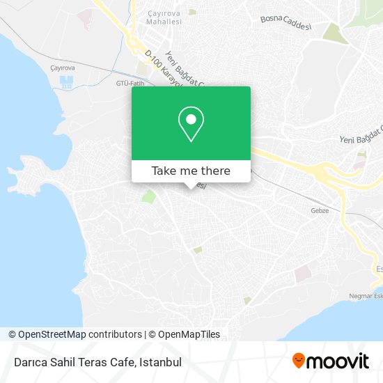 Darıca Sahil Teras Cafe map