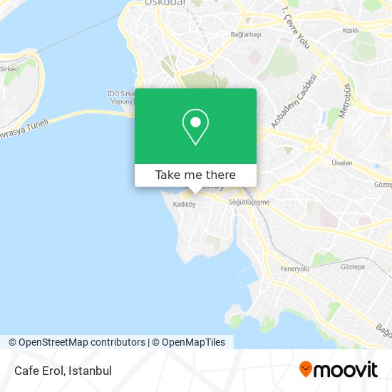 Cafe Erol map