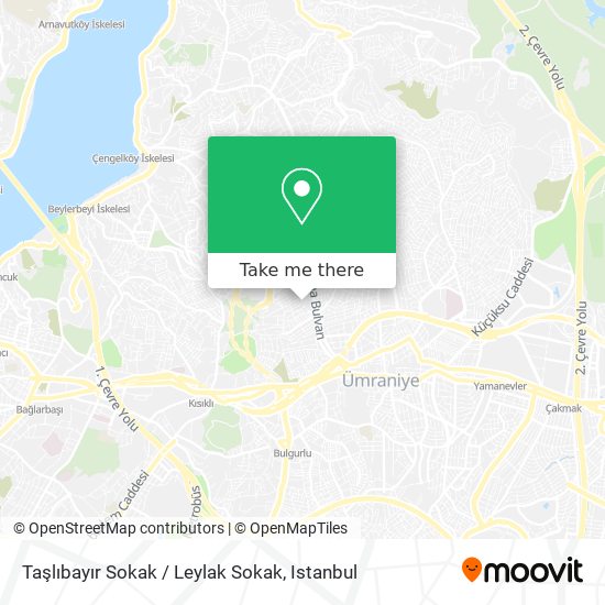 Taşlıbayır Sokak / Leylak Sokak map