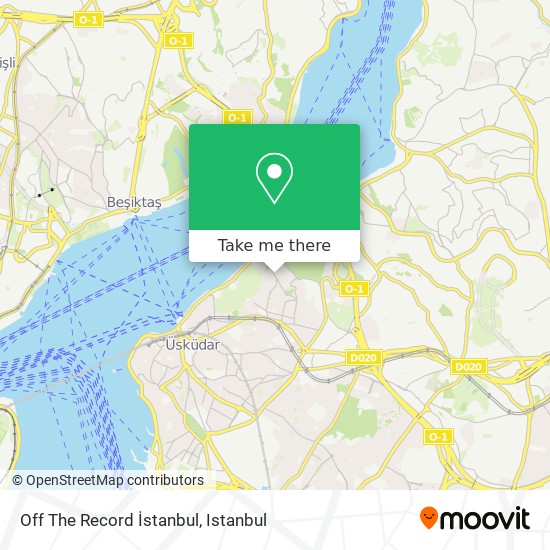 Off The Record İstanbul map