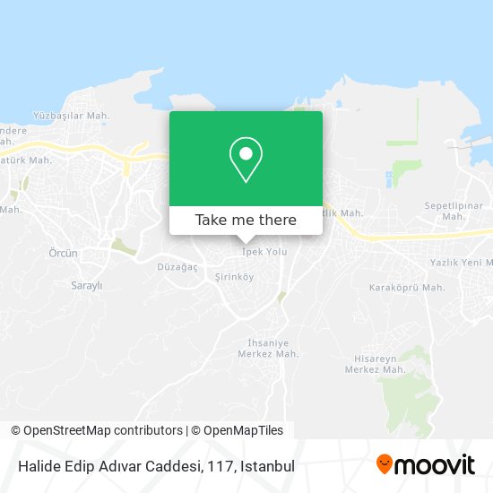 Halide Edip Adıvar Caddesi, 117 map