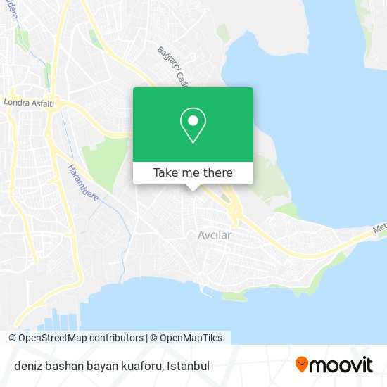 deniz bashan bayan kuaforu map