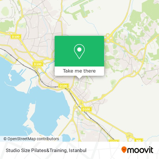 Studio Size Pilates&Training map