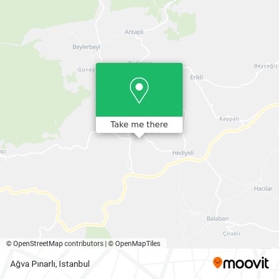 Ağva Pınarlı map