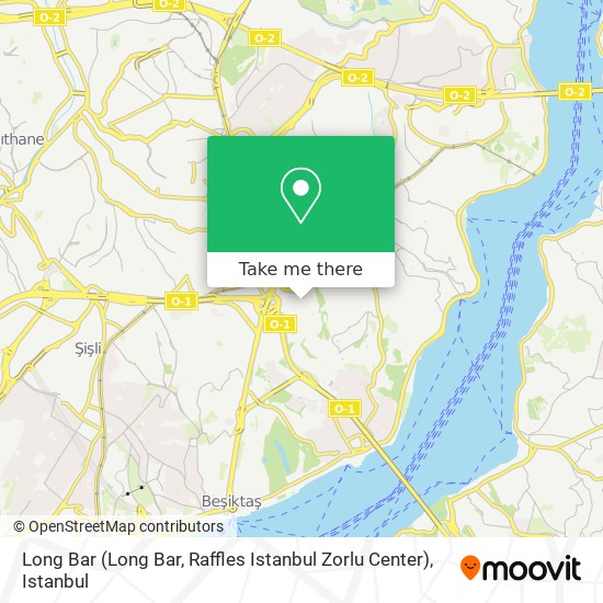 Long Bar (Long Bar, Raffles Istanbul Zorlu Center) map