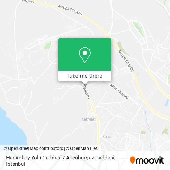 Hadımköy Yolu Caddesi / Akçaburgaz Caddesi map