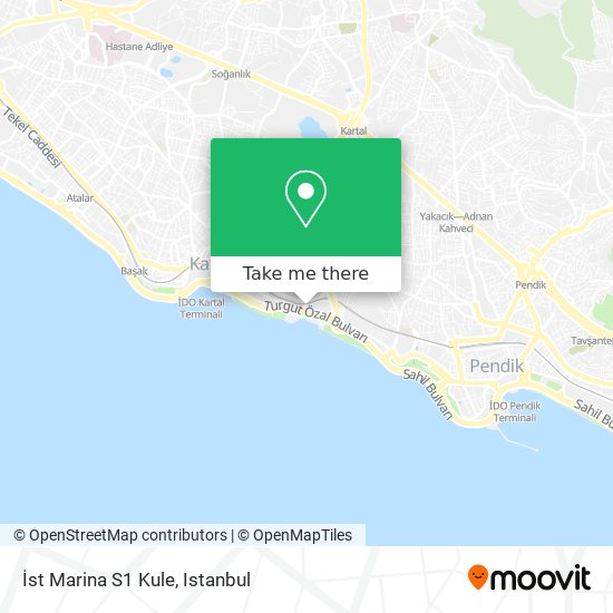 İst Marina S1 Kule map