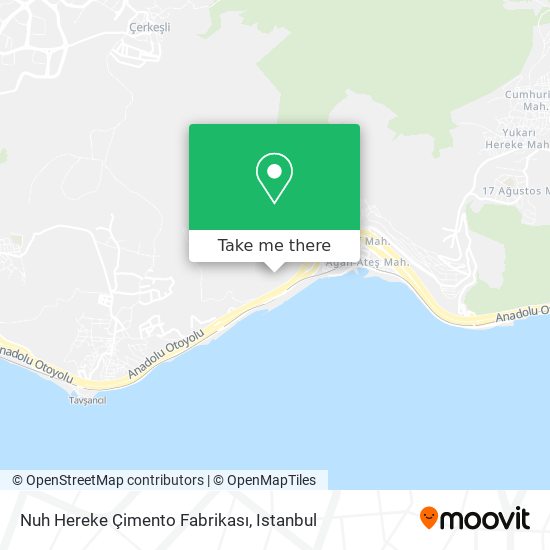 Nuh Hereke Çimento Fabrikası map