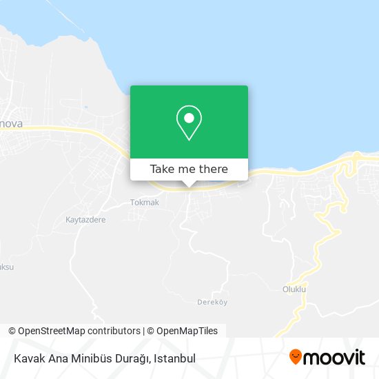 Kavak Ana Minibüs Durağı map