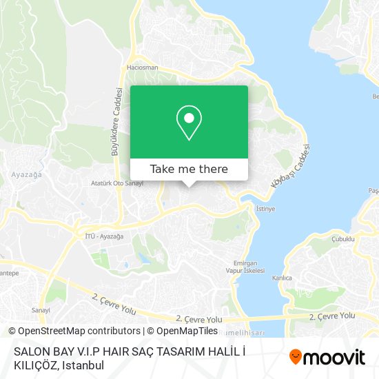 SALON BAY V.I.P HAIR SAÇ TASARIM HALİL İ KILIÇÖZ map