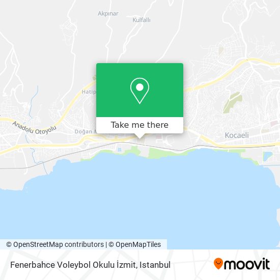 Fenerbahce Voleybol Okulu İzmit map