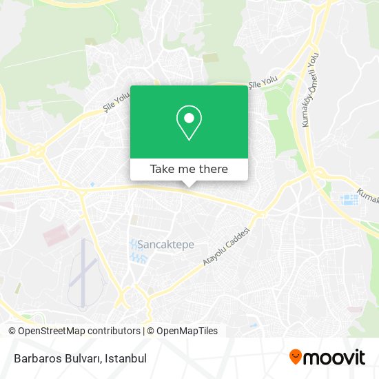 Barbaros Bulvarı map