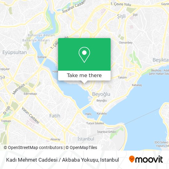 Kadı Mehmet Caddesi / Akbaba Yokuşu map