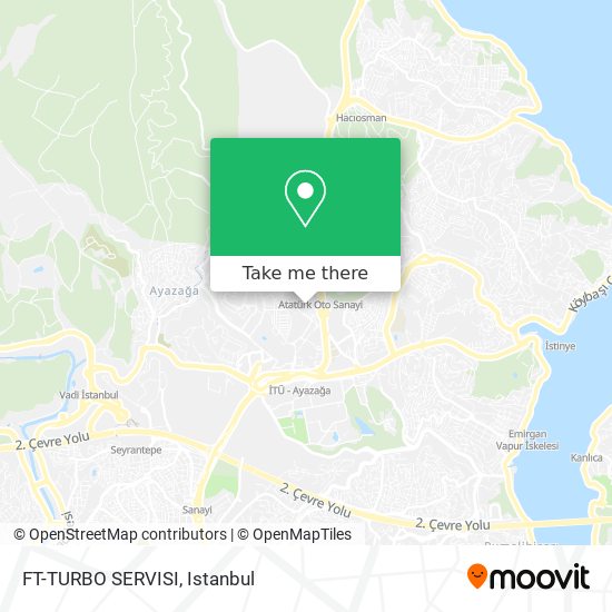 FT-TURBO SERVISI map