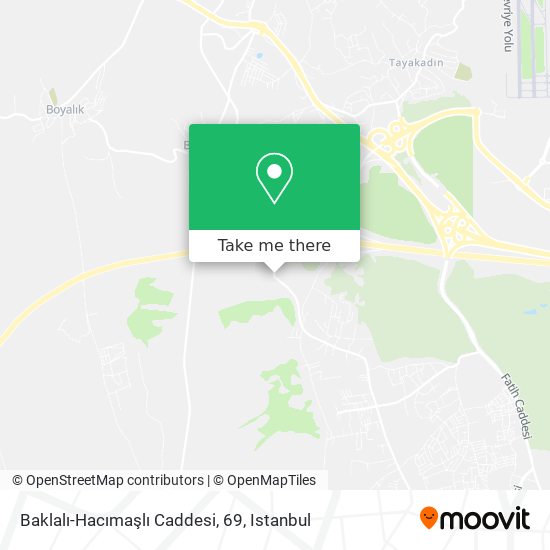 Baklalı-Hacımaşlı Caddesi, 69 map
