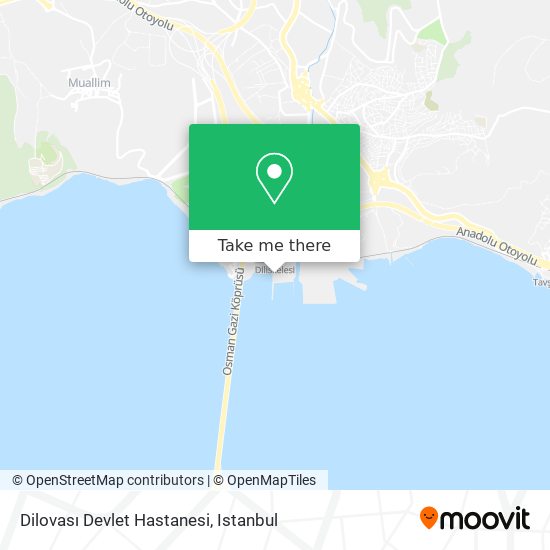 Dilovası Devlet Hastanesi map
