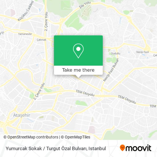 Yumurcak Sokak / Turgut Özal Bulvarı map