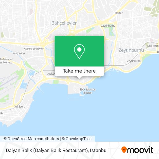 Dalyan Balık (Dalyan Balık Restaurant) map