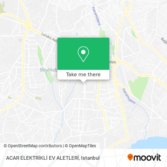 ACAR ELEKTRİKLİ EV ALETLERİ map