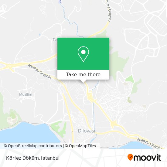 Körfez Döküm map