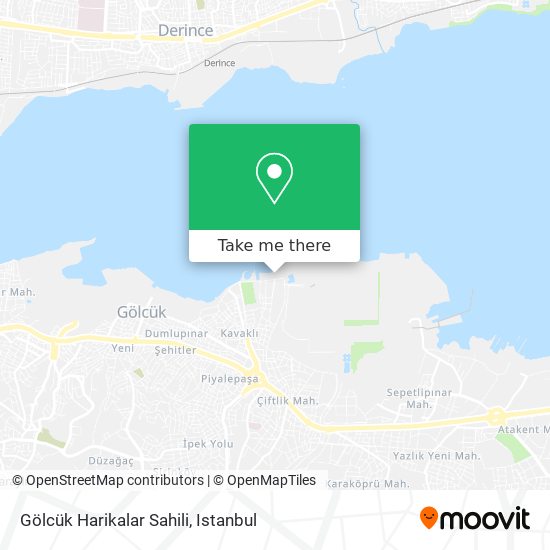Gölcük Harikalar Sahili map