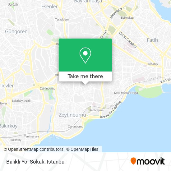 Balıklı Yol Sokak map