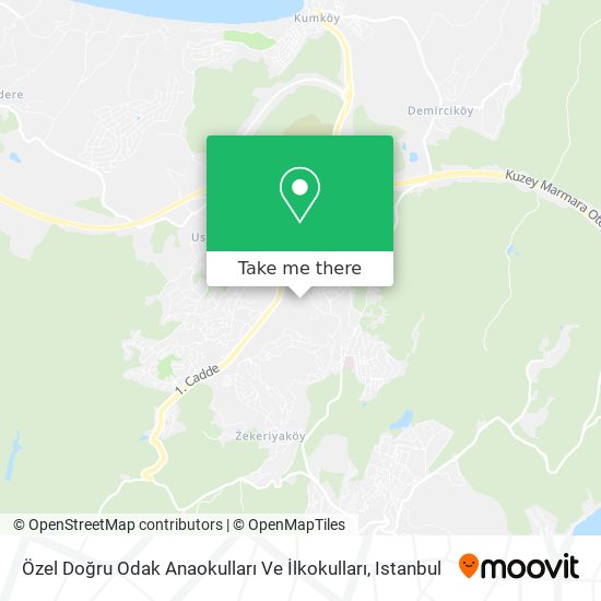 Özel Doğru Odak Anaokulları Ve İlkokulları map
