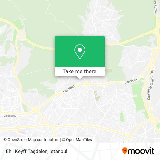 Ehli Keyff Taşdelen map