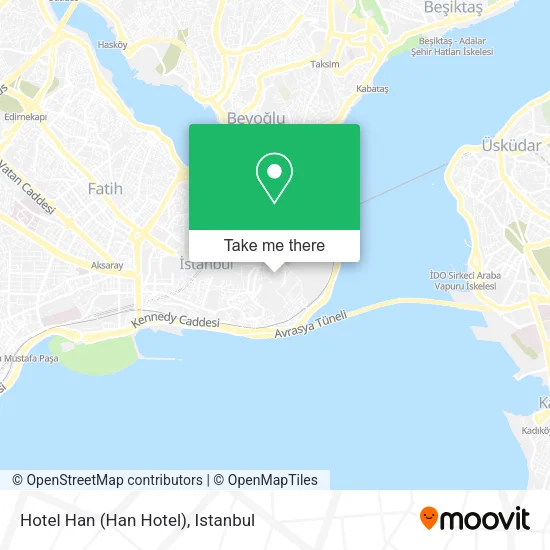 Hotel Han map