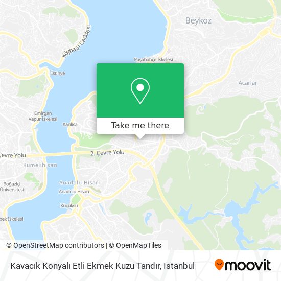 Kavacık Konyalı Etli Ekmek Kuzu Tandır map