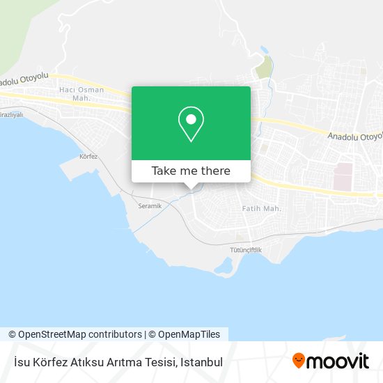 İsu Körfez Atıksu Arıtma Tesisi map