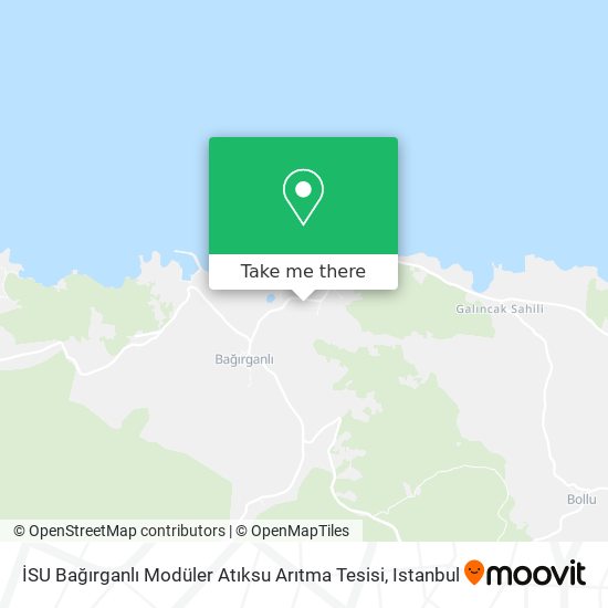 İSU Bağırganlı Modüler Atıksu Arıtma Tesisi map