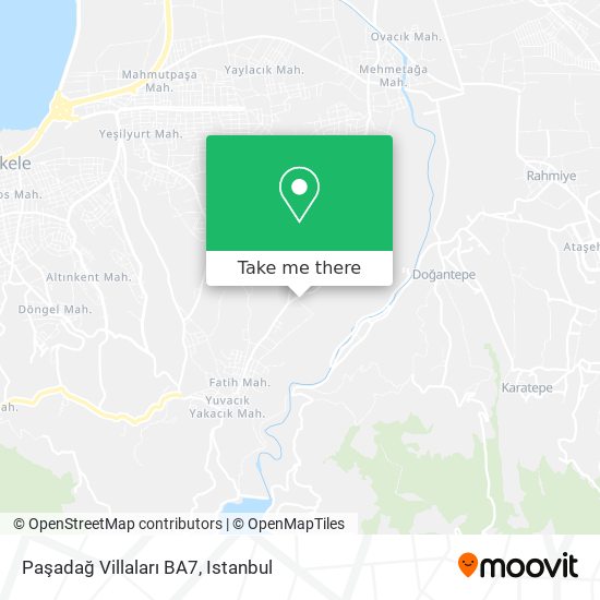 Paşadağ Villaları BA7 map