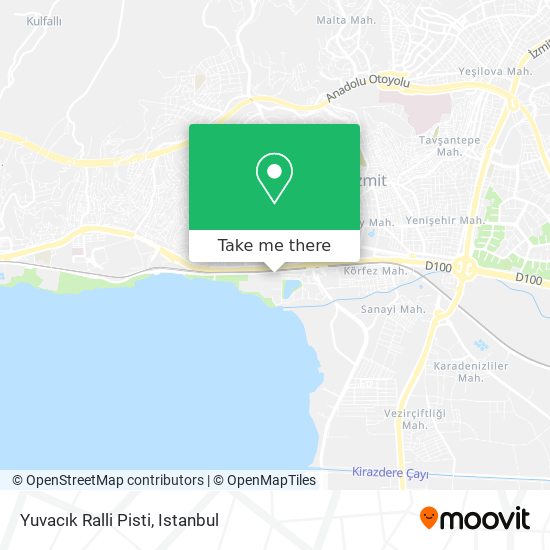 Yuvacık Ralli Pisti map
