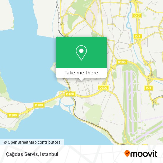 Çağdaş Servis map