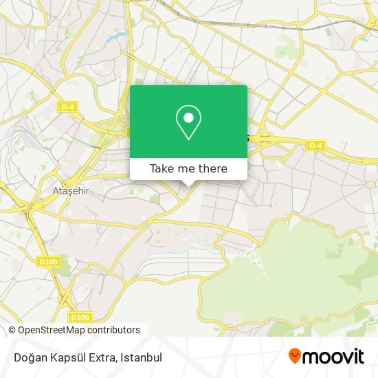 Doğan Kapsül Extra map