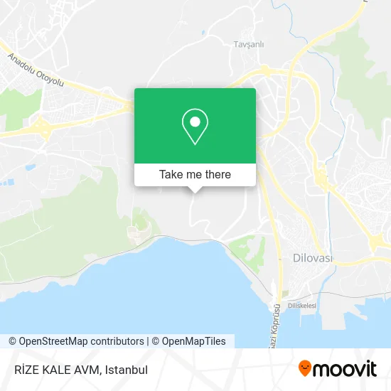 RİZE KALE AVM map