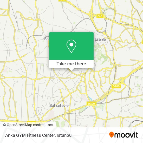 Anka GYM Fitness Center map
