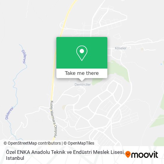 Özel ENKA Anadolu Teknik ve Endüstri Meslek Lisesi map